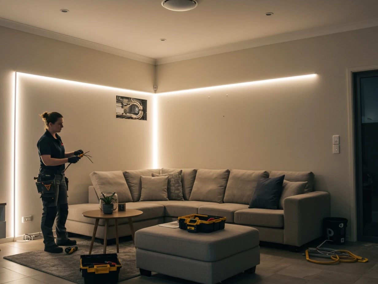 esidential Electrical Work in Progress - Safe and Professional Service